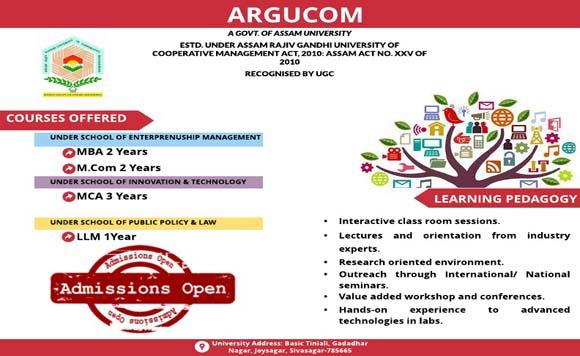 Home Assam Rajiv Gandhi University Of Cooperative Management Government Of Assam India